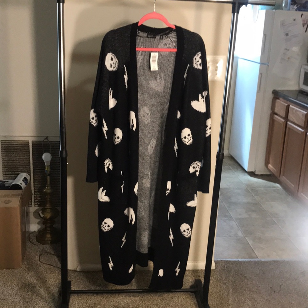 Open cardigan